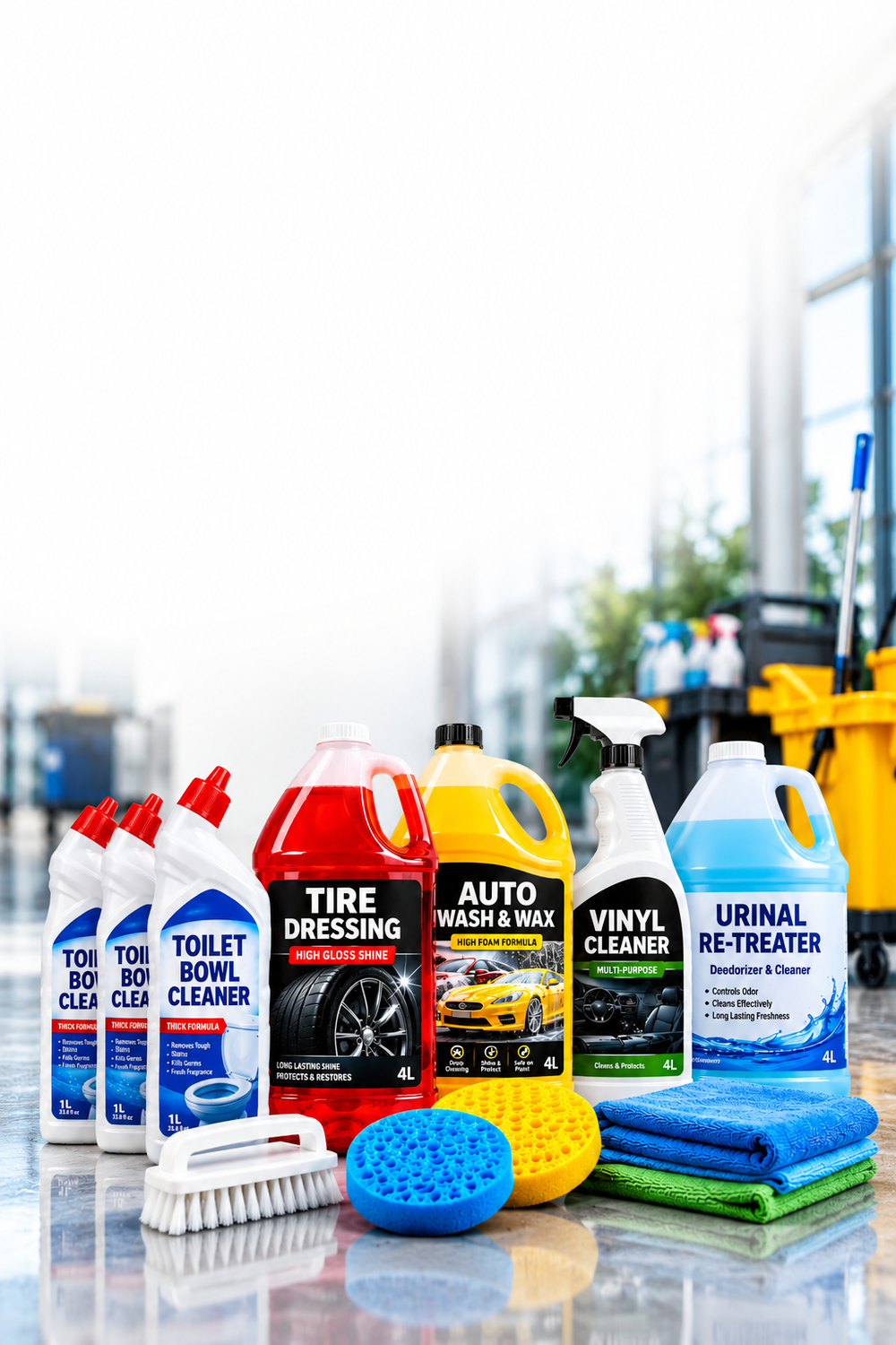 PROFESSIONAL CLEANING SUPPLIES FOR EVERY FACILITY