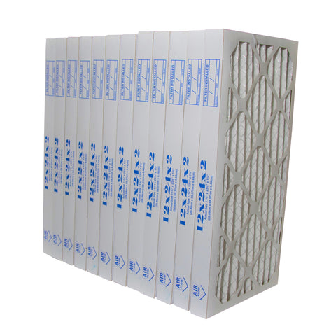 12x24x2MERV 8 Furnace Pleated Air Filter