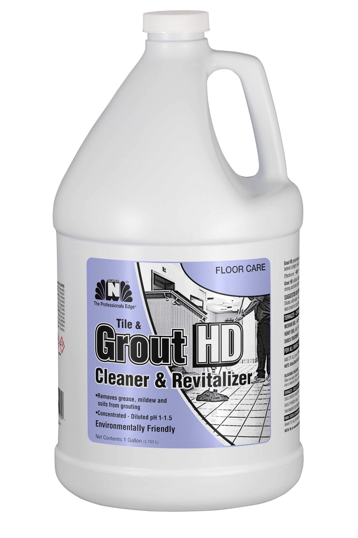 Nilodor Grout HD Cleaner & Revitalizer 4x3.78L