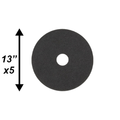 PPC 13" Black Stripping Pad 5/CS