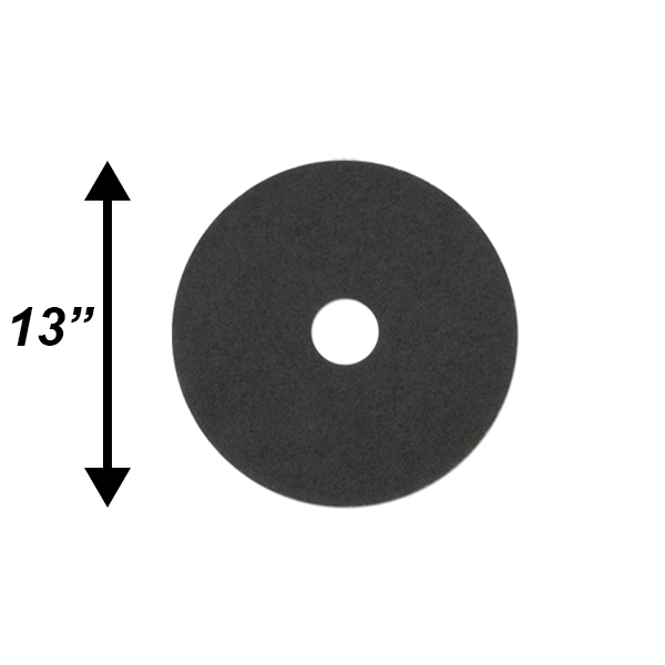PPC 13" Black Stripping Pad EA