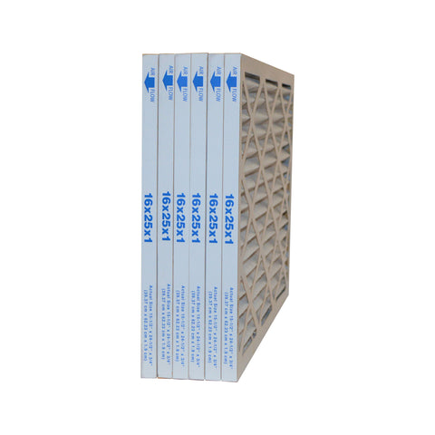 16x25x1 MERV 8 Furnace Pleated Air Filter