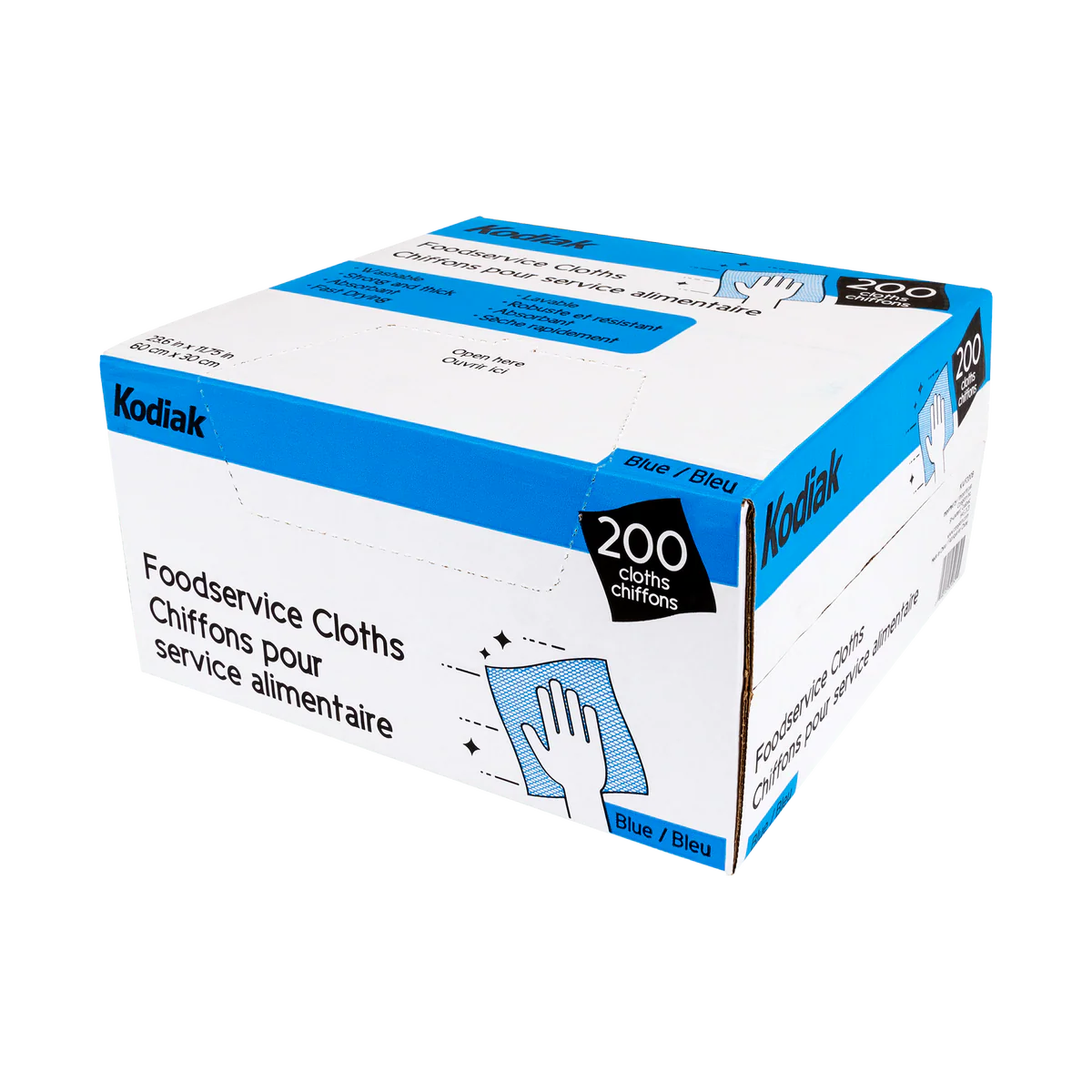 Kodiak Food Service Blue Towels  200/bx