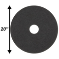 PPC 20" Black Stripping Pad EA