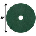 PPC 20" Green Scrubbing Pad EA