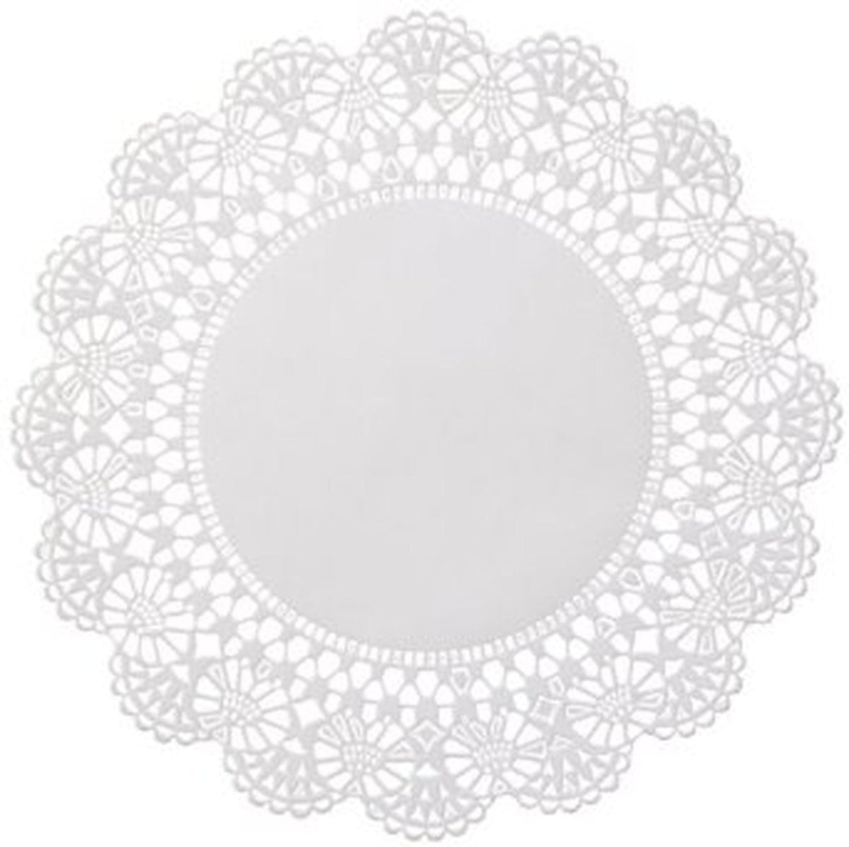 TOUCH 6" Round Paper Doilies 4x250/BX