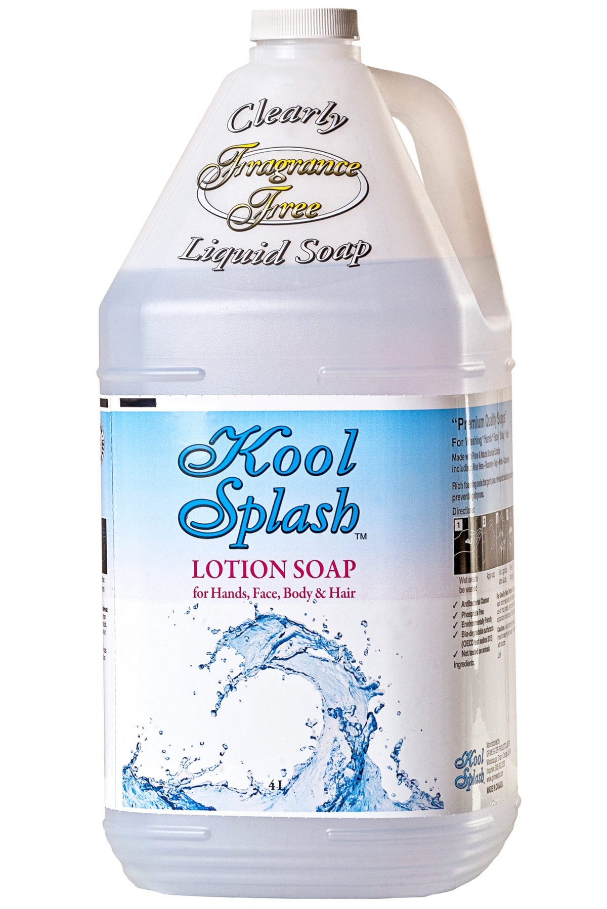 Clearly Frag. Free Foam Soap 4x4L