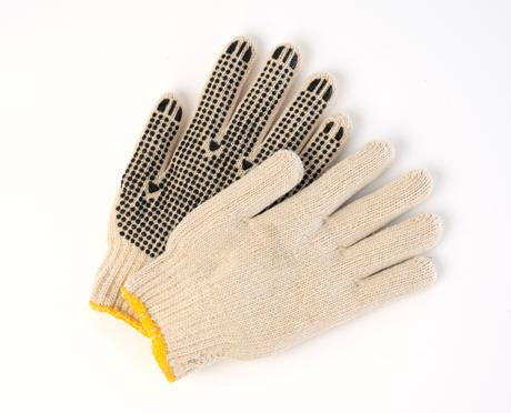 PVC Dots Glove X Large (Blue Trim) 12/PK