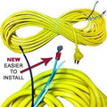 50FT 3 Wire Power Cord Yellow - PTS
