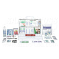 First Aid Kit Plastic Box 1-5 Workers Unitized