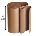 60"x250 Single Face Corrugated