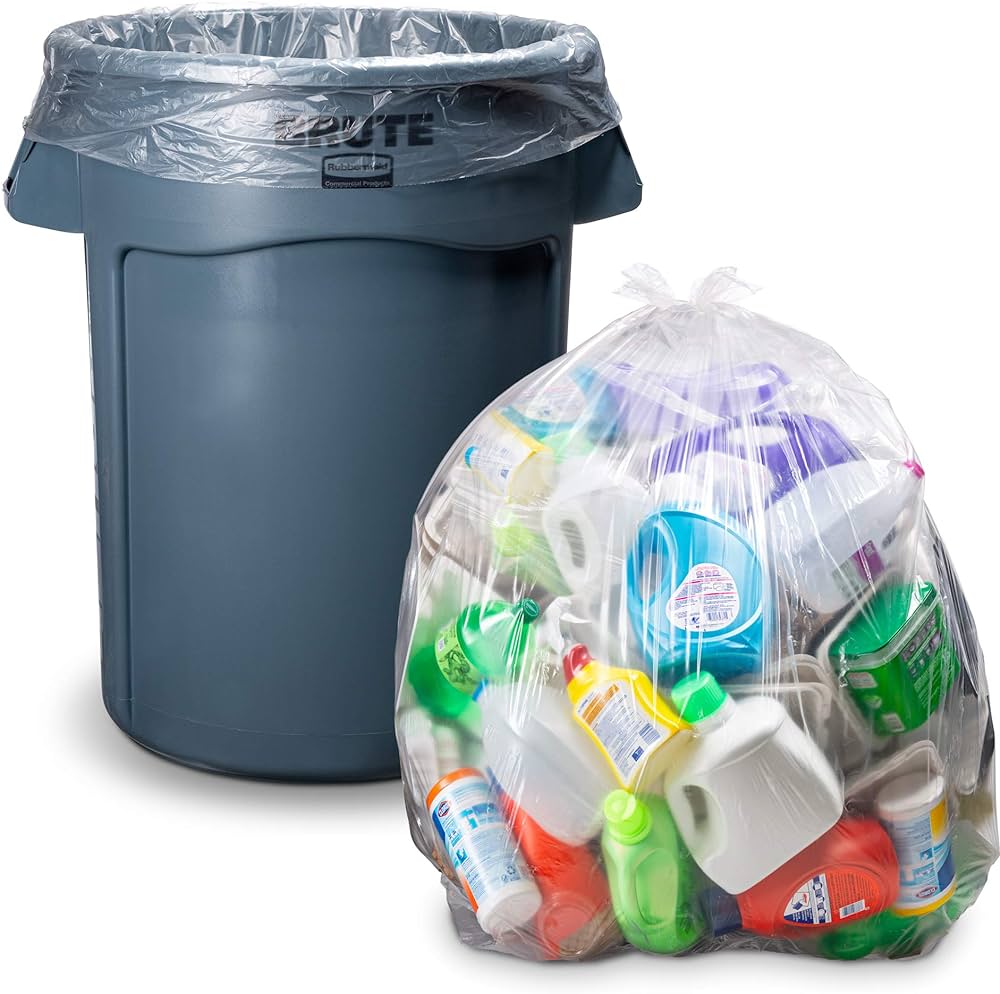 35 x 50 Clear Recycle Bags