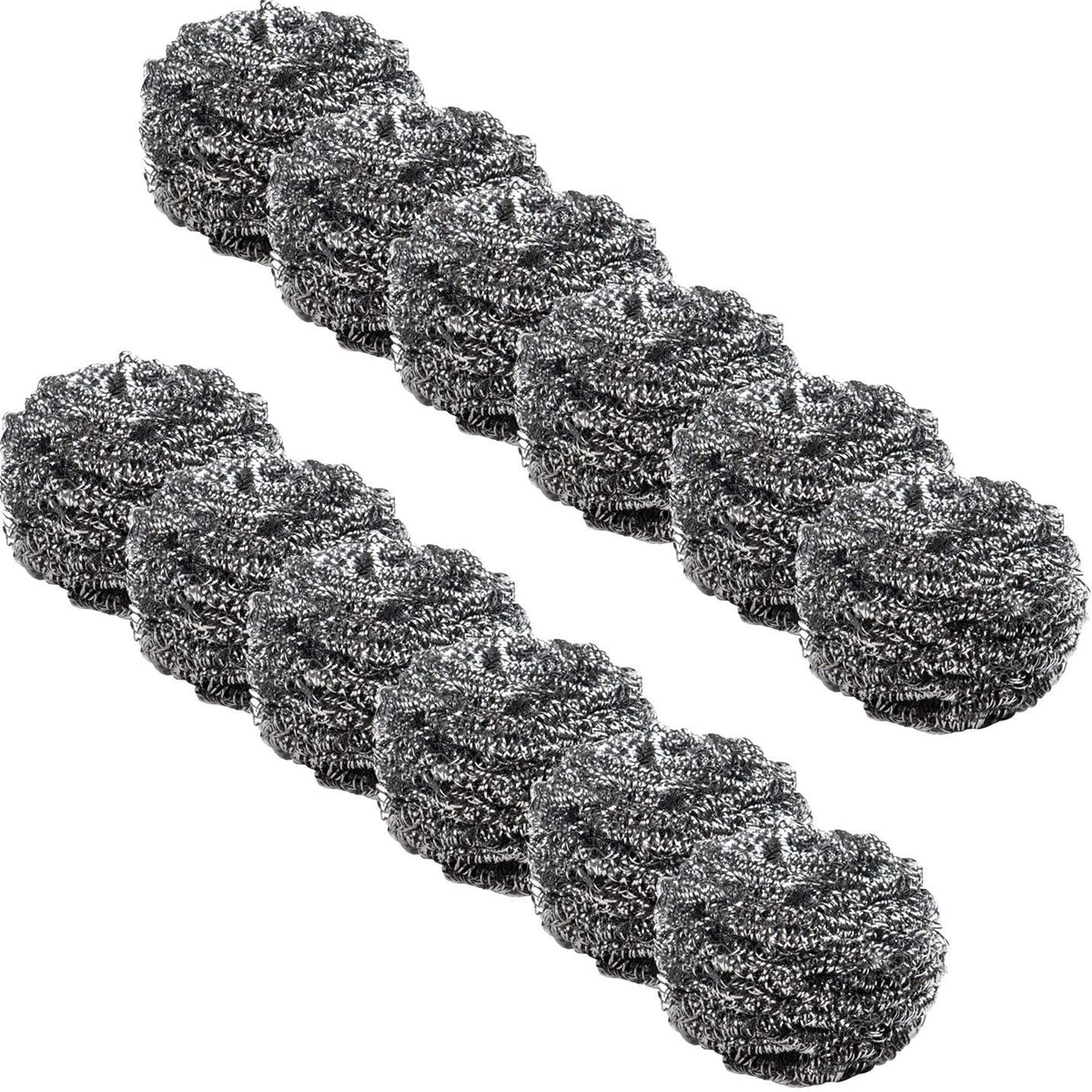SG Stainless Steel Scouring Puffs 30g 12/PK