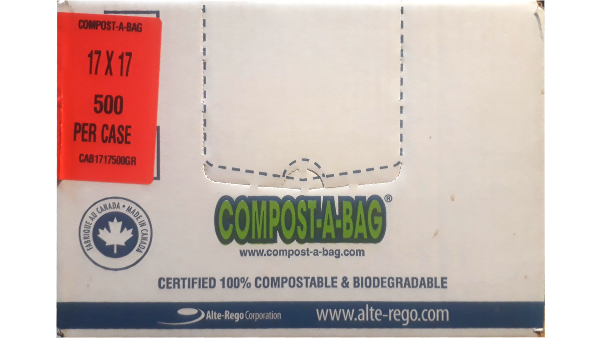 17x17 Compost Bags 500/CS