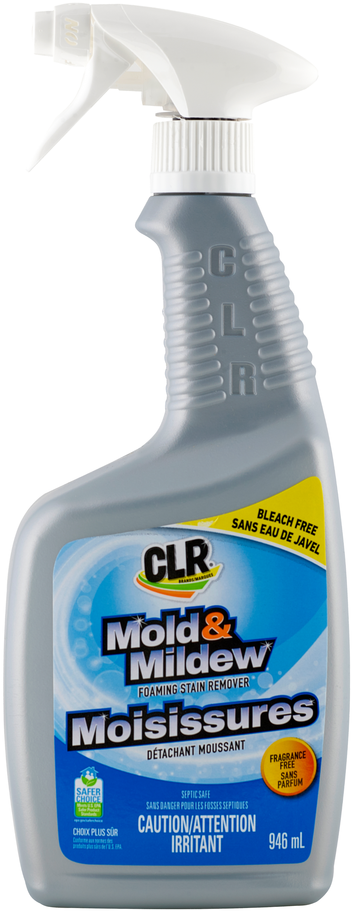 CLR Mold & Mildew Bleach Free Foaming Stain Remover 946mL