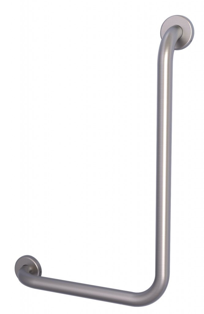 Frost 16"x24 L-Shaped Grab Bar S.Steel Right