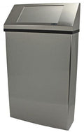 Frost S- Steels Wall Mounted Waste Receptacle