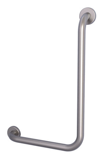 Frost 16"x24" L-Shaped Grab Bar S.Steel Left