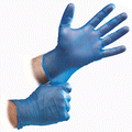 Blue Vinyl GLOVES 100/BOX