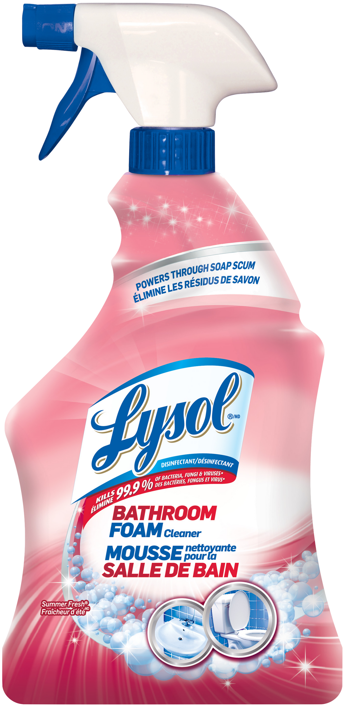 Lysol Bathroom Foam Cleaner Summer Fresh 950mL