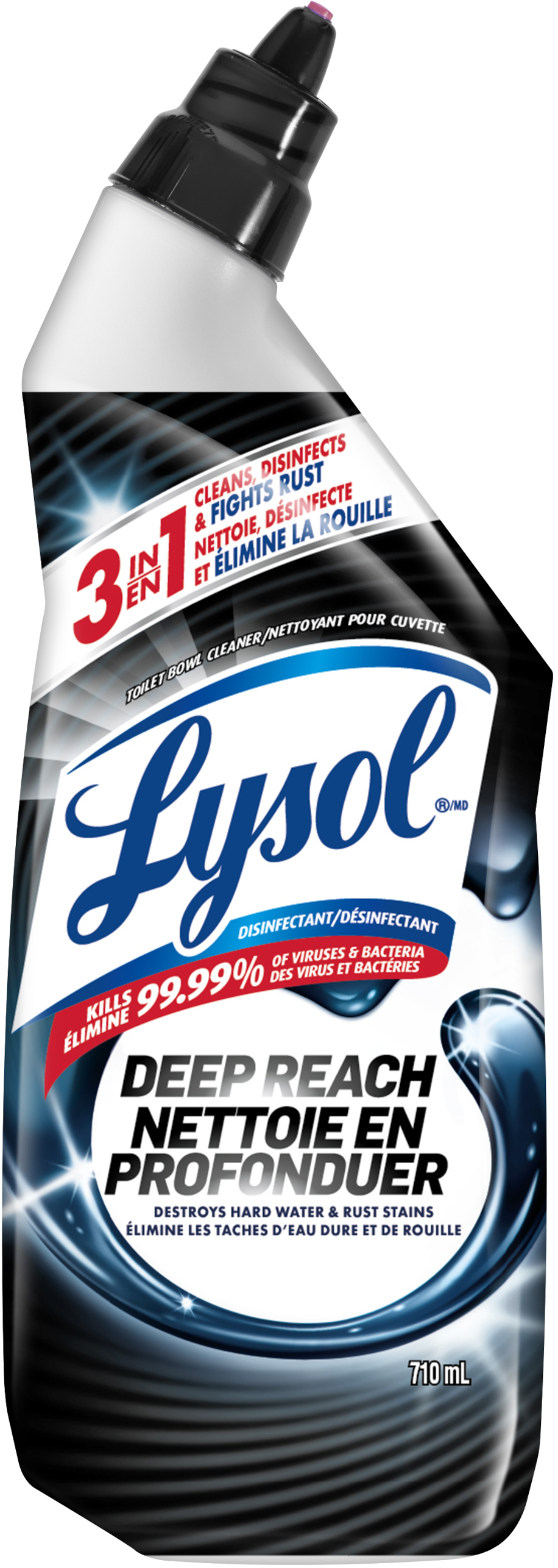 Lysol Deep Reach Toilet Bowl Cleaner 710mL