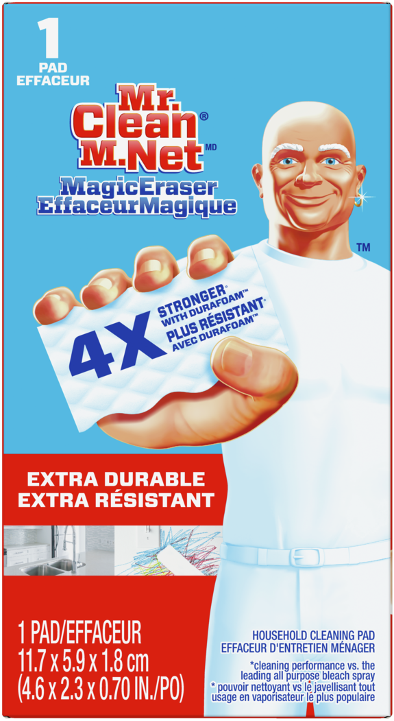 Mr. Clean Magic Eraser Extra Durable Household Cleaning Pad 1ct