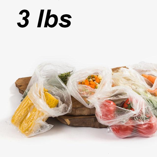 3 LB Poly Bag  5x3x11 500/BX