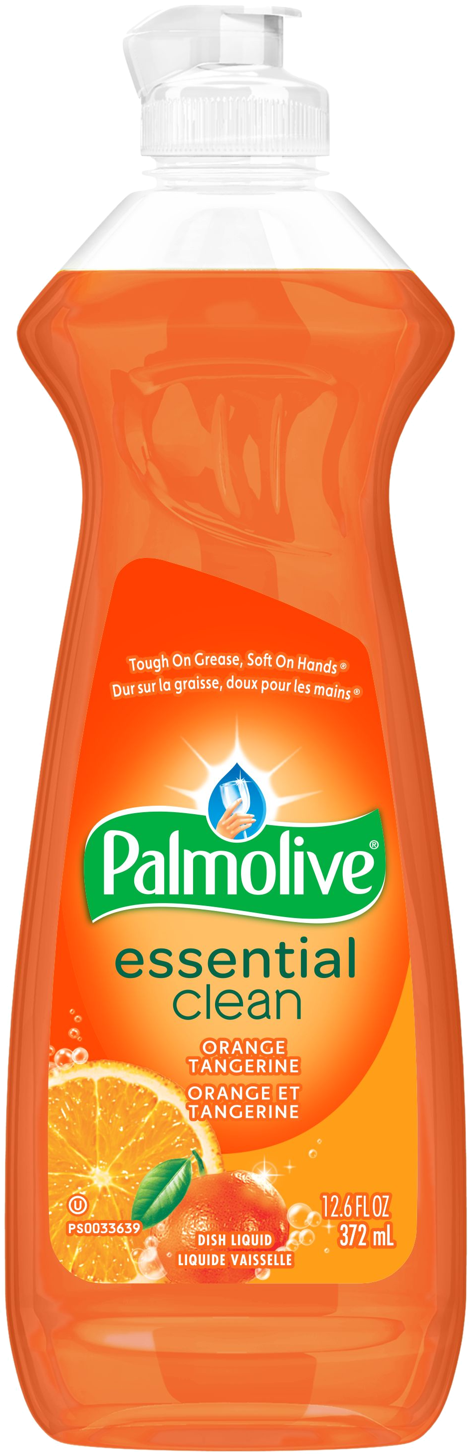Palmolive Essential Clean Orange Tangerine Dish Liquid 372mL