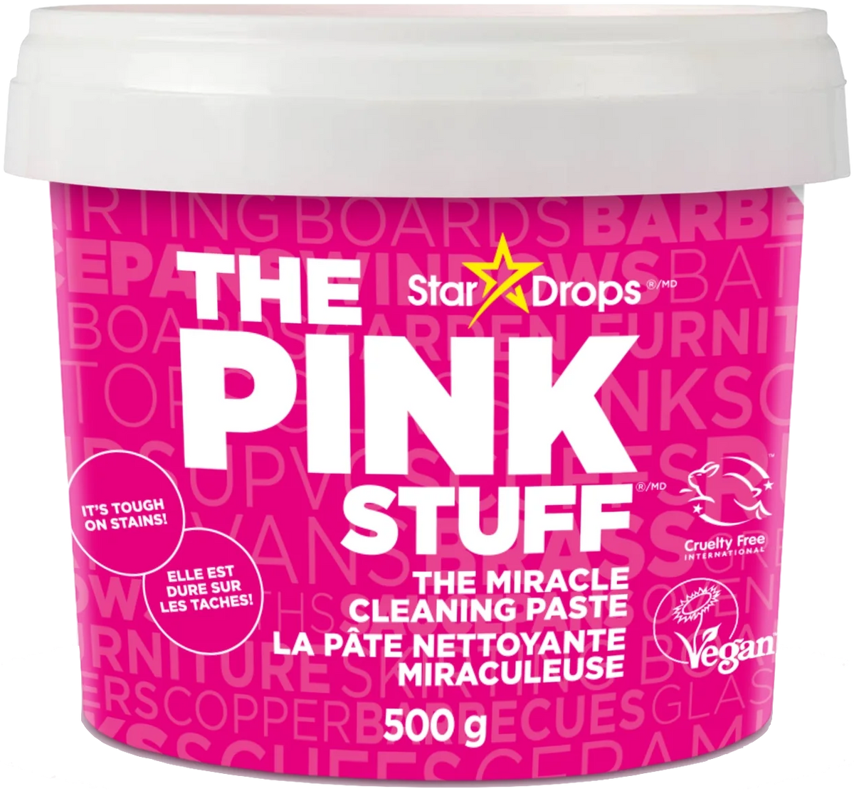 Star Drops The Pink Stuff The Miracle Cleaning Paste 500g