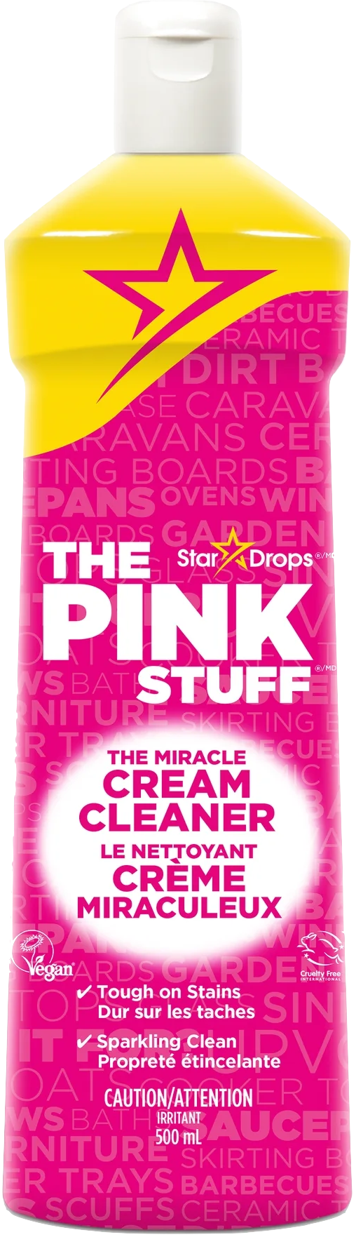 Star Drops The Pink Stuff The Miracle Cream Cleaner 500mL