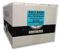22x24  BLACK Garbage Bags 500/cs