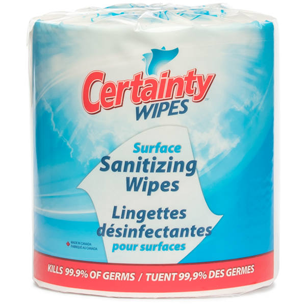 Certainty Surface Sanitizing Wipes 2x1500 Count