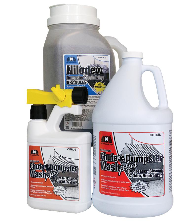 Nilodor Dumpster Deodorizer W/Citronella, Original 2x8lb