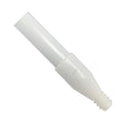 M2 60" Fiberglass White Threaded Handle
