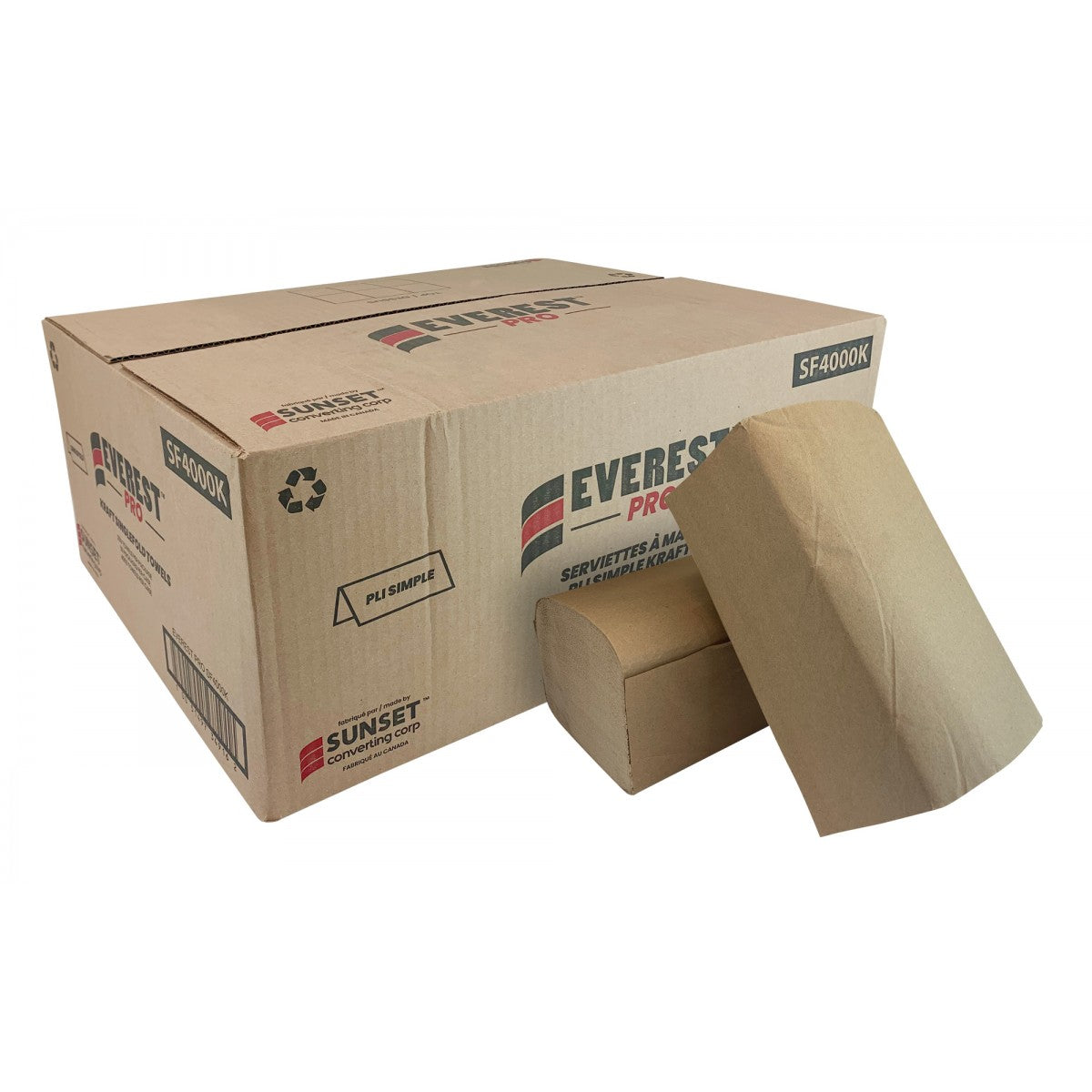 EVEREST PRO Singlefold Kraft 16x250 Shts